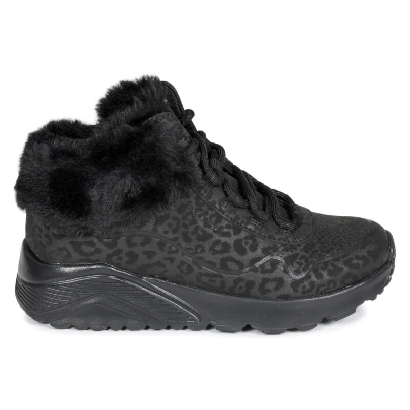 Skechers UNO LITE Nero Sneakers Bambina - 2
