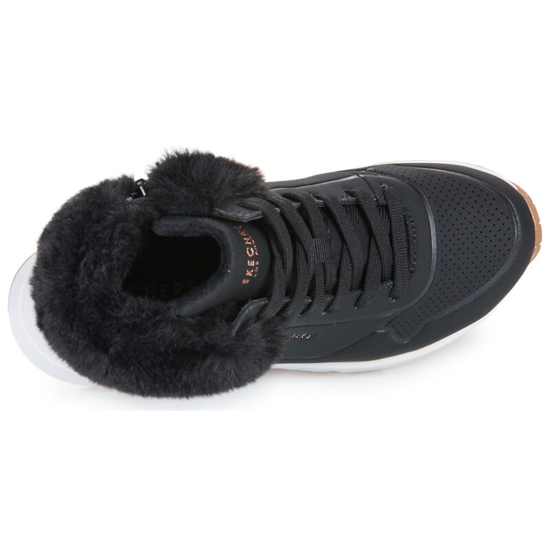 Skechers UNO Nero Sneakers Bambina - 6