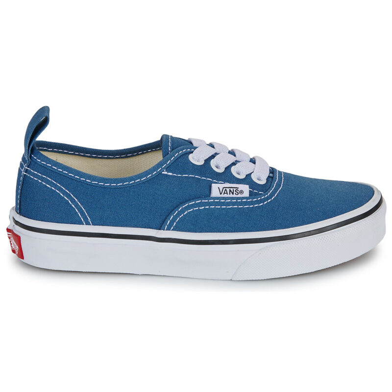 Baskets Vans Authentic &agrave; lacets &eacute;lastiques bleu marine pour fille - Taille 2
