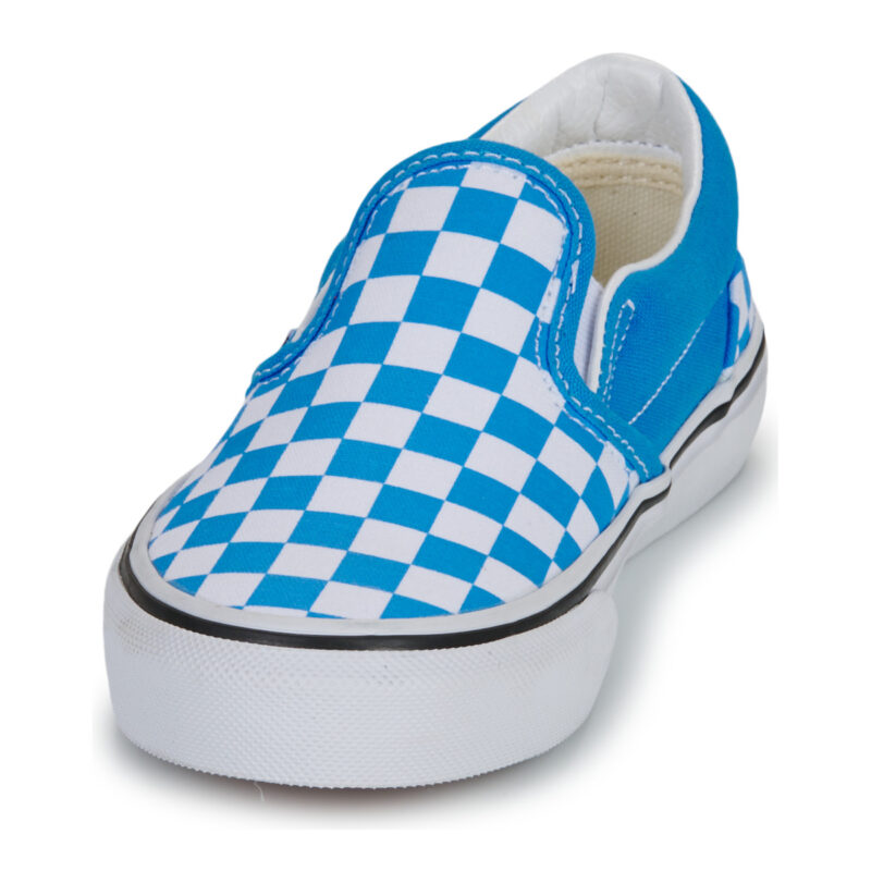 Vans Classic Slip-On COLOR THEORY CHECKERBOARD Azul celeste brillante Slip on Girl - 3