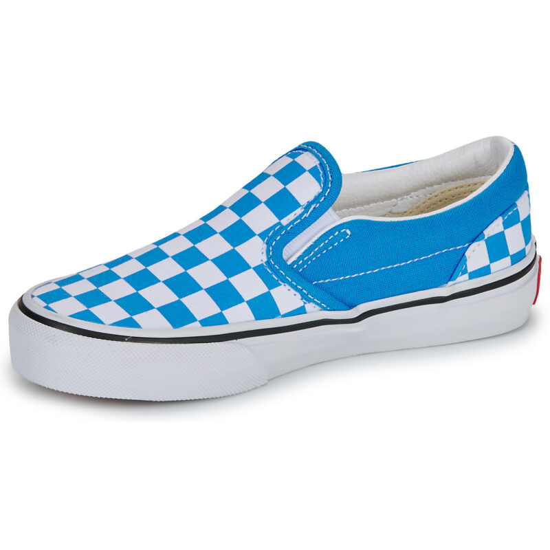 Vans Classic Slip-On COLOR THEORY CHECKERBOARD Azul celeste brillante Slip on Girl - 4