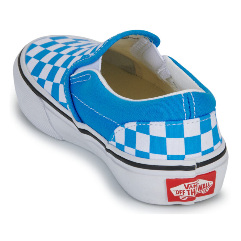 Vans Classic Slip-On COLOR THEORY CHECKERBOARD Azul celeste brillante Slip on Girl - 5