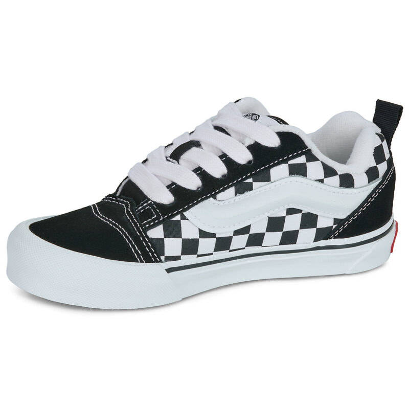 Vans Knu Skool SCHECKENBODEN SCHWARZ/WEISS Schwarz - Mädchen-Sneaker - Größe 4