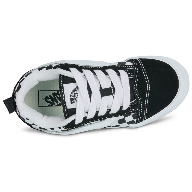 Vans Knu Skool SCHECKENBODEN SCHWARZ/WEISS Schwarz - Mädchen-Sneaker - Größe 6