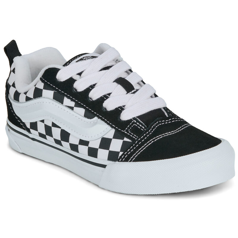 Vans Knu Skool SCHECKENBODEN SCHWARZ/WEISS Schwarz - Mädchen-Sneaker - Größe 1