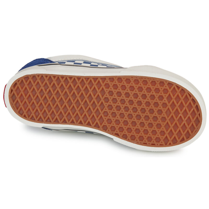 Zapatillas Vans Knu Skool Elastic Lace GEO CHECK INDIGO Azul - Zapatillas para Niñas - 7