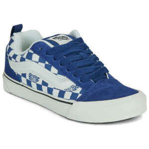 Scarpe bambini ragazza Vans  Knu Skool GEO CHECK INDIGO  Blu Vans 198266528823