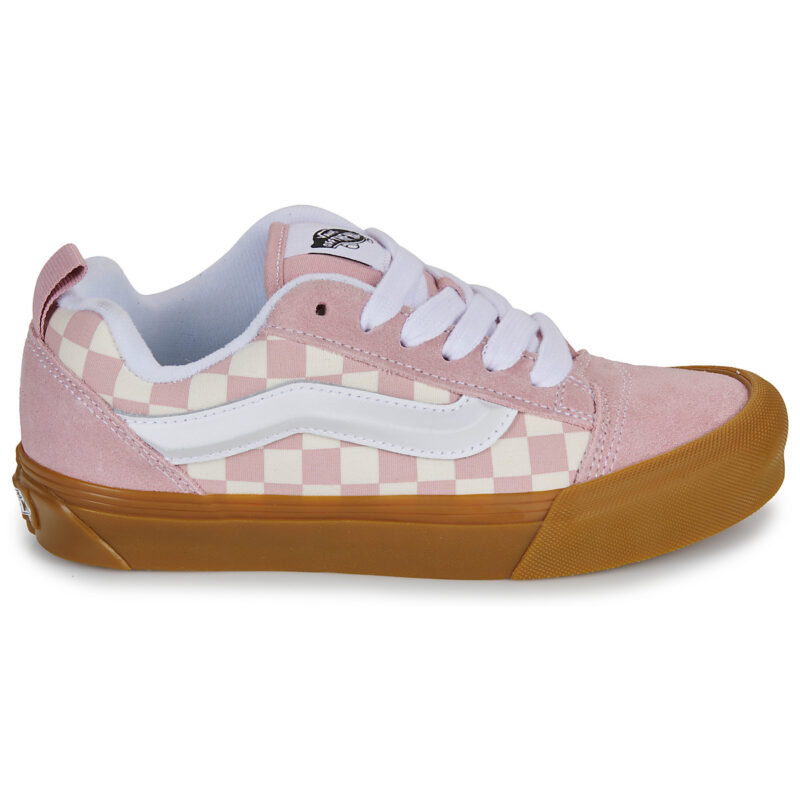Zapatillas Vans Knu Skool Gum Check Misty Mauve Pink para ni&ntilde;as - 2