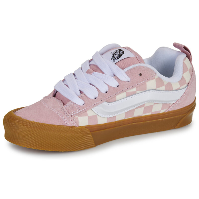 Zapatillas Vans Knu Skool Gum Check Misty Mauve Pink para ni&ntilde;as - 4