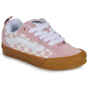 Scarpe bambini ragazza Vans  Knu Skool Gum Check Misty Mauve  Rosa Vans 198266364667