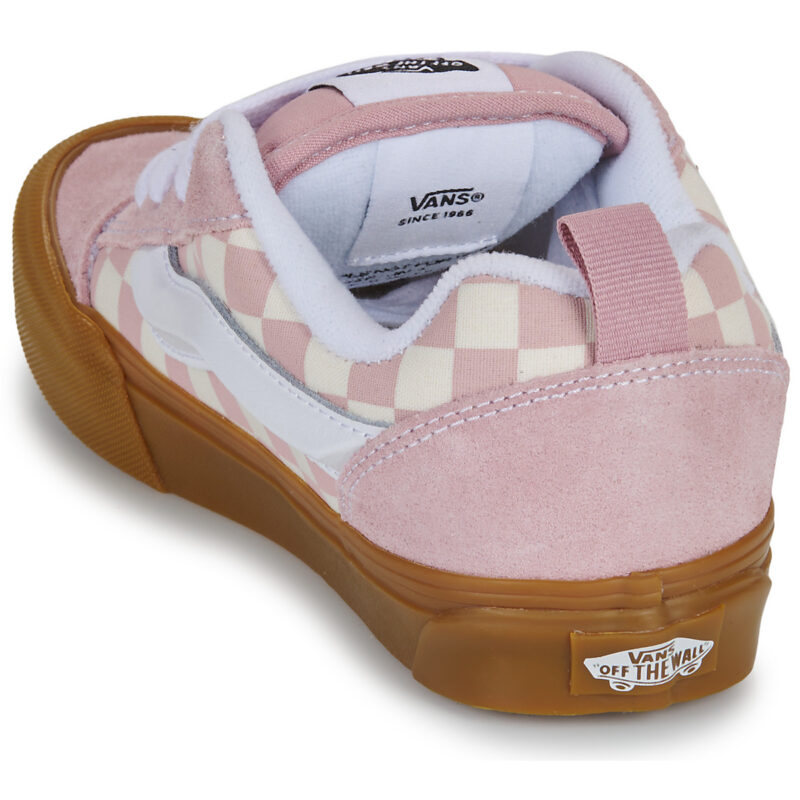 Zapatillas Vans Knu Skool Gum Check Misty Mauve Pink para ni&ntilde;as - 5