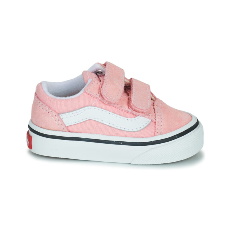 Vans OLD SKOOL Pinke Sneaker f&uuml;r M&auml;dchen - Gr&ouml;&szlig;e 2