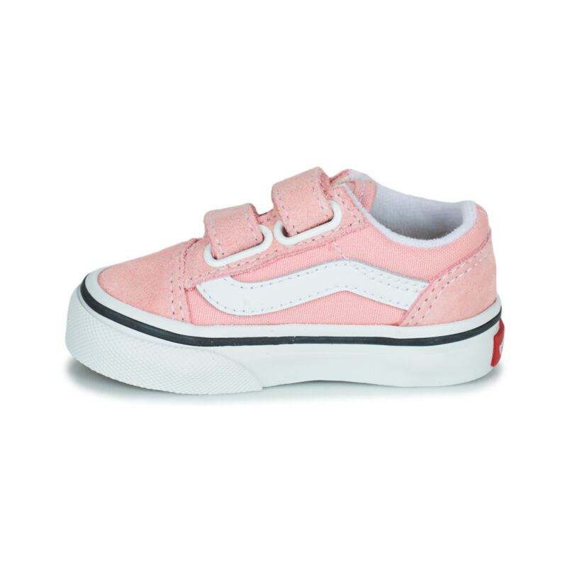 Vans OLD SKOOL Pinke Sneaker f&uuml;r M&auml;dchen - Gr&ouml;&szlig;e 4