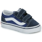 Vans OLD SKOOL V Blu - Sneakers Bambina - 1