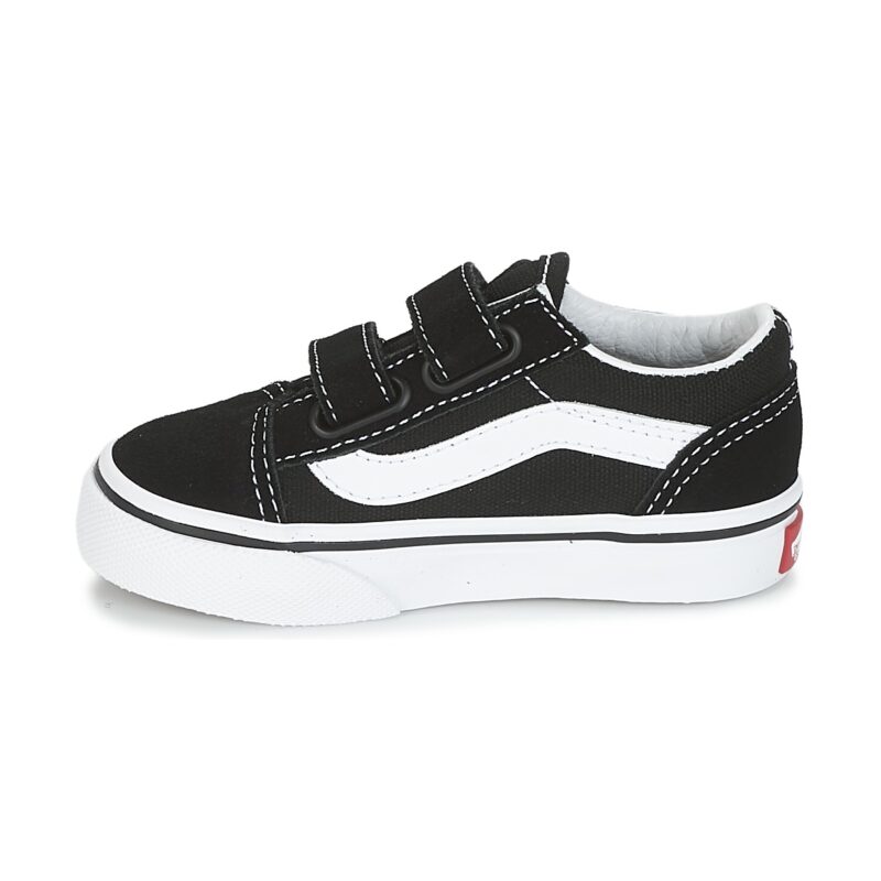 Vans OLD SKOOL V Nero - Sneakers Bambina - 4