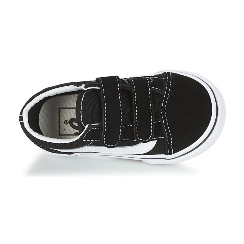 Vans OLD SKOOL V Nero - Sneakers Bambina - 6