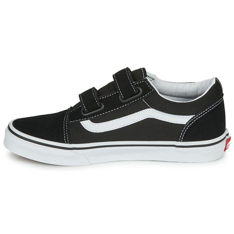 Vans OLD SKOOL V Nero - Sneakers Bambina - 4