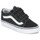 Vans OLD SKOOL V Nero - Sneakers Bambina - 1
