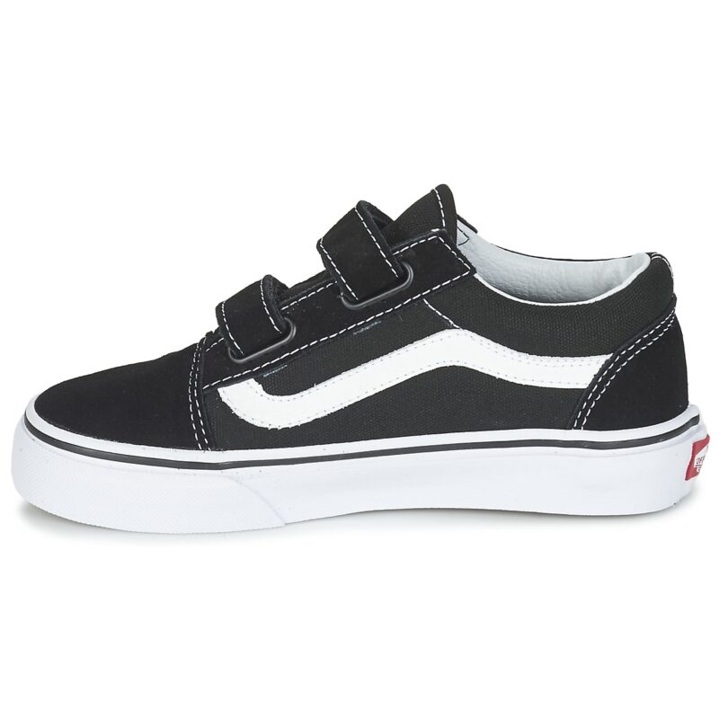Vans OLD SKOOL V Nero - Sneakers Bambina - 4