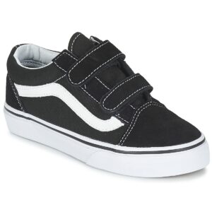 Scarpe bambini ragazza Vans  OLD SKOOL V  Nero Vans 888654796285