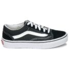 Vans OLD SKOOL V Nero Sneakers Bambina - 2