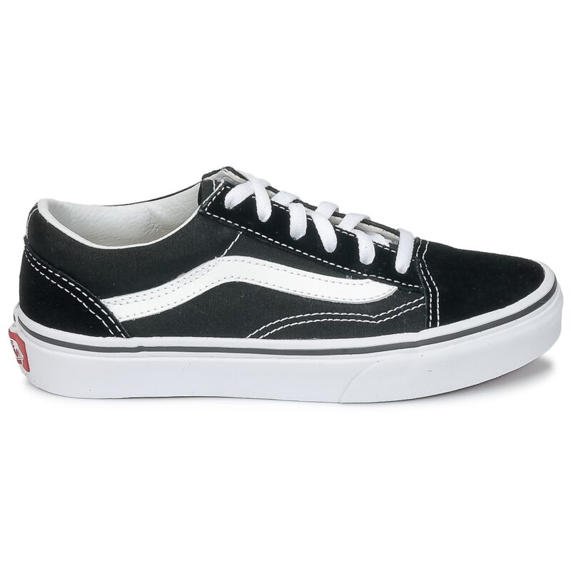 Vans OLD SKOOL V Nero Sneakers Bambina - 2