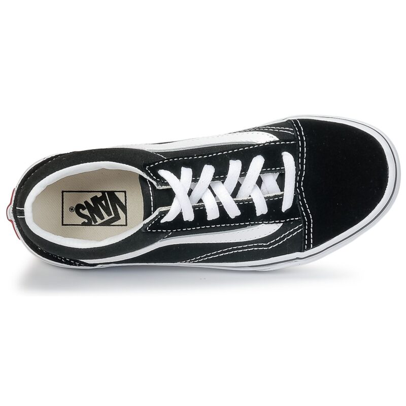 Vans OLD SKOOL V Nero Sneakers Bambina - 6