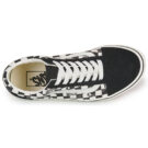 Vans Old Skool Geo Check Schwarz Wei&szlig; - M&auml;dchen-Sneaker - Gr&ouml;&szlig;e 6