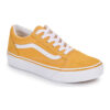 Scarpe bambini ragazza Vans  Old Skool Platform GOLDEN GLOW  Giallo Vans 197063595359