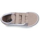 Vans Old Skool V 2-TONE FROST GRAY Beige Sneakers Bambina - 6