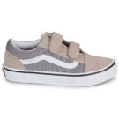 Vans Old Skool V 2-TONE FROST GRAY Beige Sneakers Bambina - 2