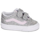 Vans Old Skool V Argento - Sneakers Bambina - 2