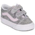 Vans Old Skool V Argento - Sneakers Bambina - 1