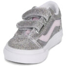 Vans Old Skool V Argento - Sneakers Bambina - 3