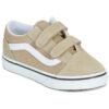 Scarpe bambini ragazza Vans  Old Skool V  Beige Vans 198268734758