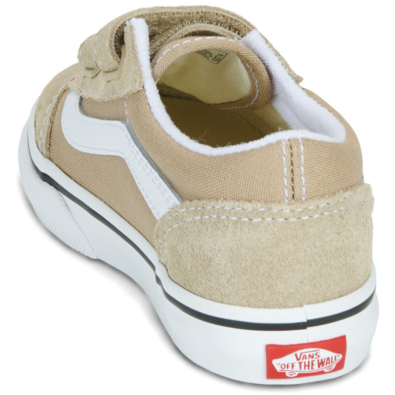 Vans Old Skool V Beige - Sneakers Bambina - 5