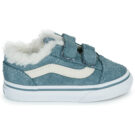 Vans Old Skool V Blu - Sneakers Bambina - 2