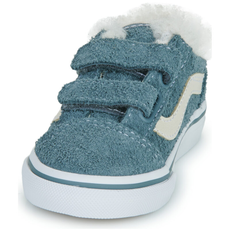 Vans Old Skool V Blu - Sneakers Bambina - 3