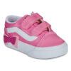 Scarpe bambini ragazza Vans  Old Skool V Bow Pink Fizz  Rosa Vans 198266442143