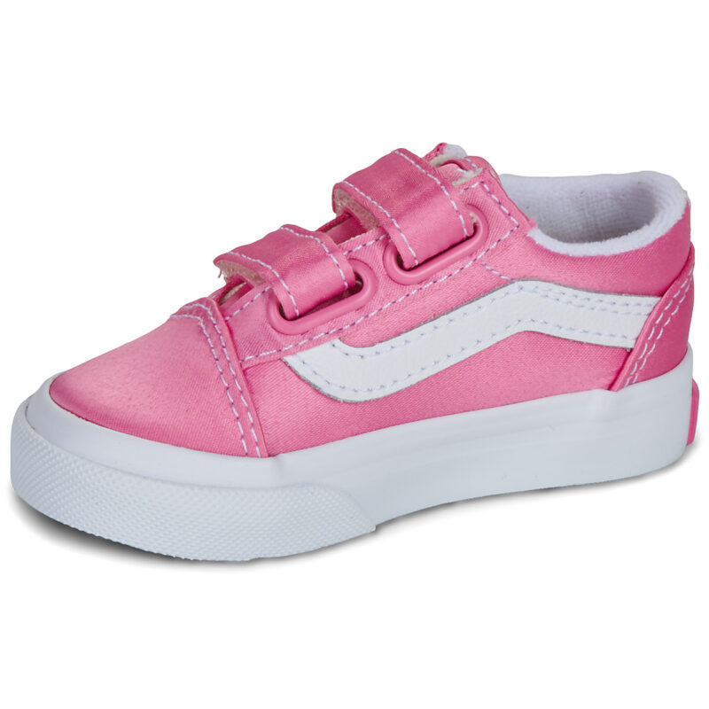 Vans Old Skool V Bow Pink Fizz Rosa Sneakers Bambina - 4