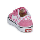 Vans Old Skool V COLOR THEORY CHECKERBOARD Pink Fizz Rosa Sneakers Bambina - 5
