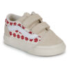 Scarpe bambini ragazza Vans  Old Skool V Chantilly Floral RACING RED  Beige Vans 198266395326