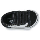 Vans Old Skool V FLORAL Nero - Sneakers Bambina - 6