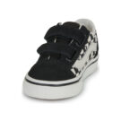 Vans Old Skool V GEO CHECK BLACK Black - Girl's Sneakers - 3