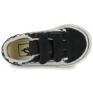 Vans Old Skool V GEO CHECK BLACK Black - Girl's Sneakers - 6