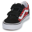 Zapatillas Vans Old Skool V GLITTER LEOPARD Diva Pink Black Girl - 3
