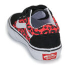 Zapatillas Vans Old Skool V GLITTER LEOPARD Diva Pink Black Girl - 5