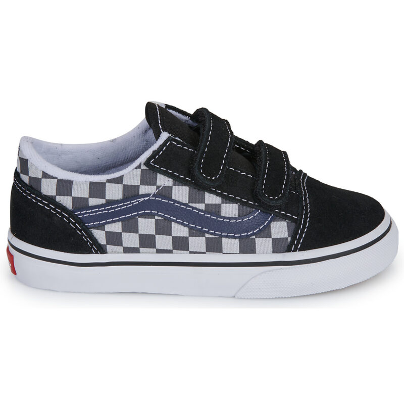 Vans Old Skool V Nero - Sneakers Bambina - 2
