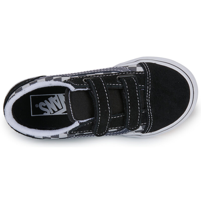 Vans Old Skool V Nero - Sneakers Bambina - 6