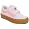 Scarpe bambini ragazza Vans  Old Skool V  Rosa Vans